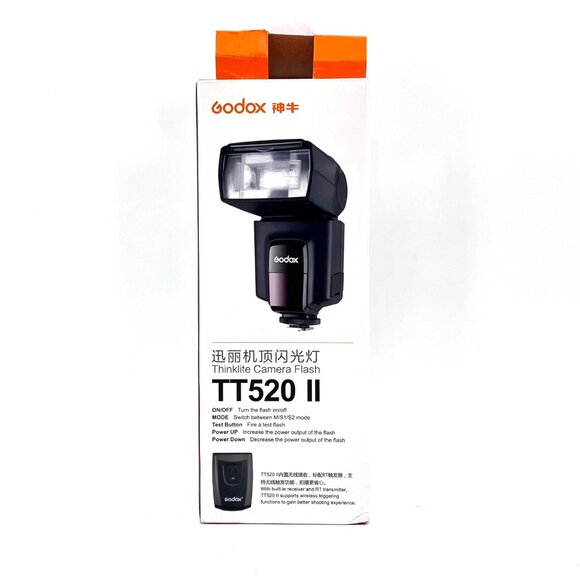 Godox TT520 II Thinklite Universal Camera Flash & Accessories & Wireless Signal - Picture 1 of 15